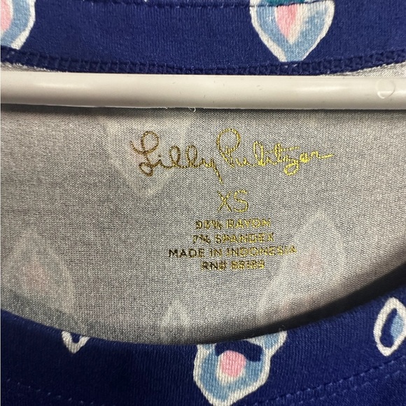 Lilly Pulitzer Blue Resort Sheath Dress with Bell Sleeves - Picture 6 of 11